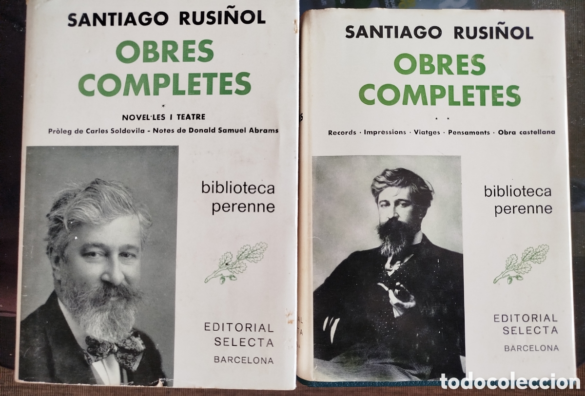 Libros de segunda mano: Santiago Rusi&ntilde;ol, Obres completes, 2 volums