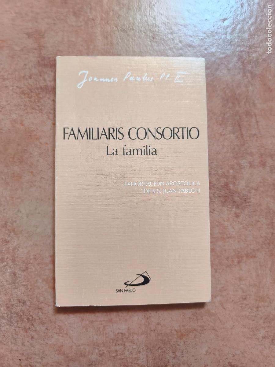 Libros de segunda mano: FAMILIARIS CONSORTIO - LA FAMILIA - JUAN PABLO II