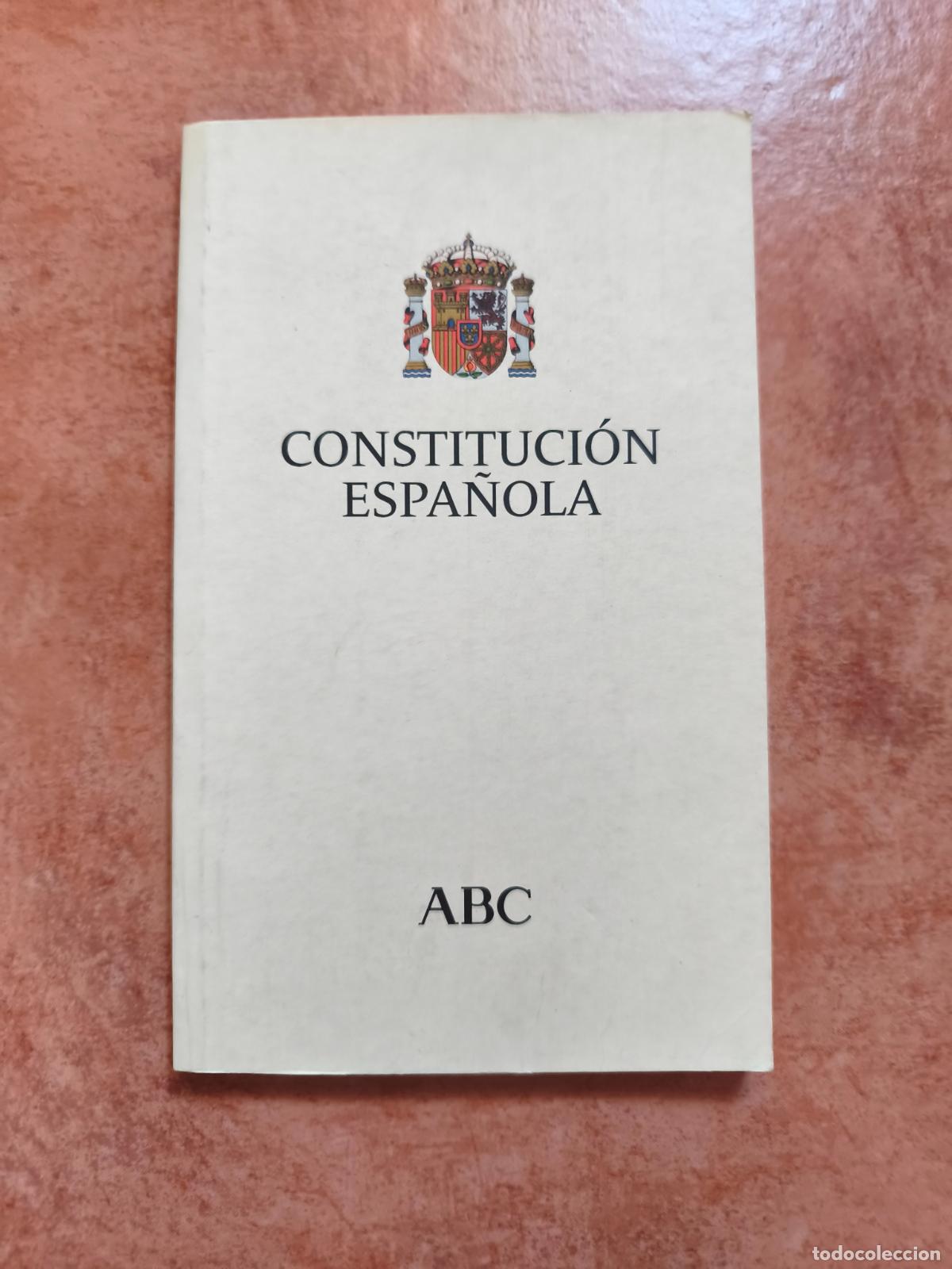 Libros de segunda mano: CONSTITUCION ESPA&Ntilde;OLA - ABC