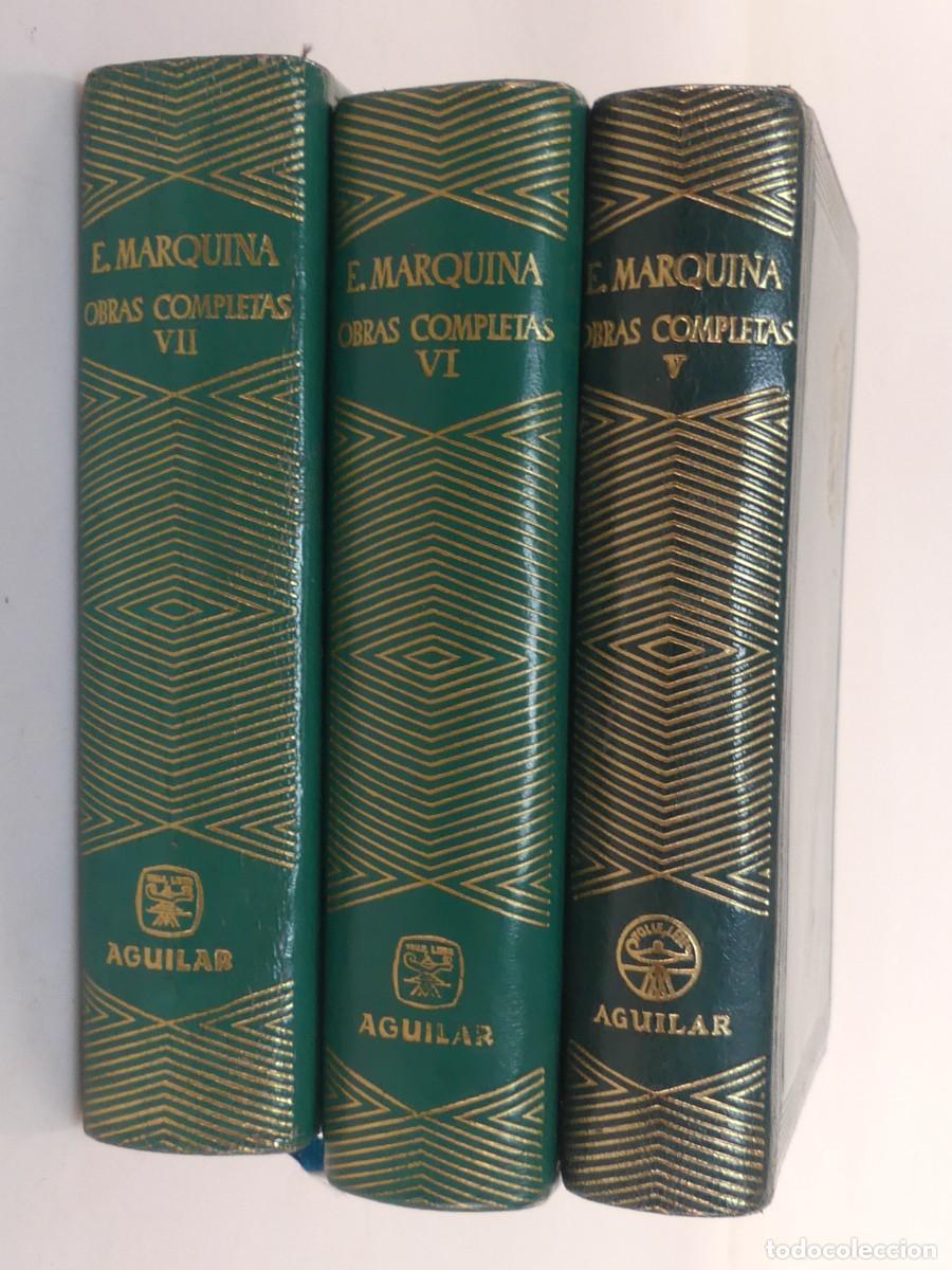 Gebrauchte B&uuml;cher: TOMOS V-VI Y VII OBRAS COMPLETAS POR EDUARDO MARQUINA EDITOR AGUILAR