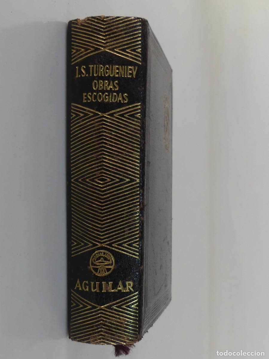 Libros de segunda mano: LIBRO OBRAS ESCOGIDAS POR IVAN TURGUENIEV EDITORIAL AGUILAR