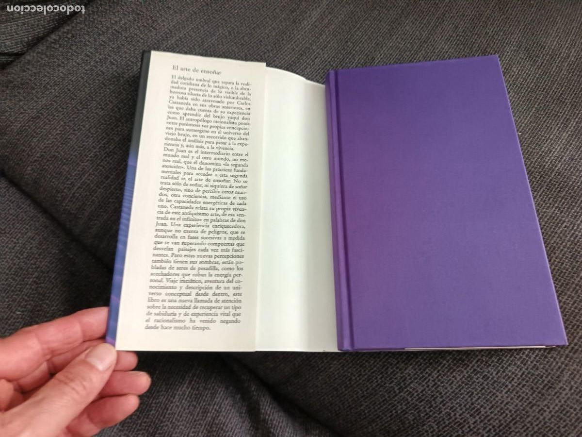 Libros de segunda mano: Libro El arte de enso&ntilde;ar. Carlos Castaneda. C&iacute;rculo de lectores 1994. - Foto 3