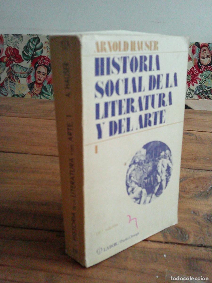Libros de segunda mano: HISTORIA SOCIAL DE LA LITERATURA Y EL ARTE VOL. 1 Arnold Hauser. Labor / Punto Omega 19. 1985