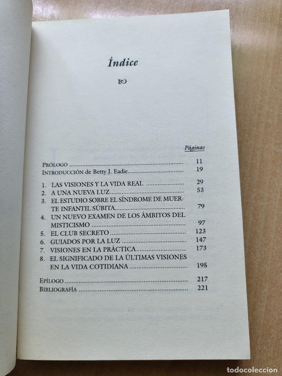 Libros de segunda mano: &Uacute;LTIMAS VISIONES - Dr Melvin Morse con Paul Perry - Edaf 1996 - Foto 5