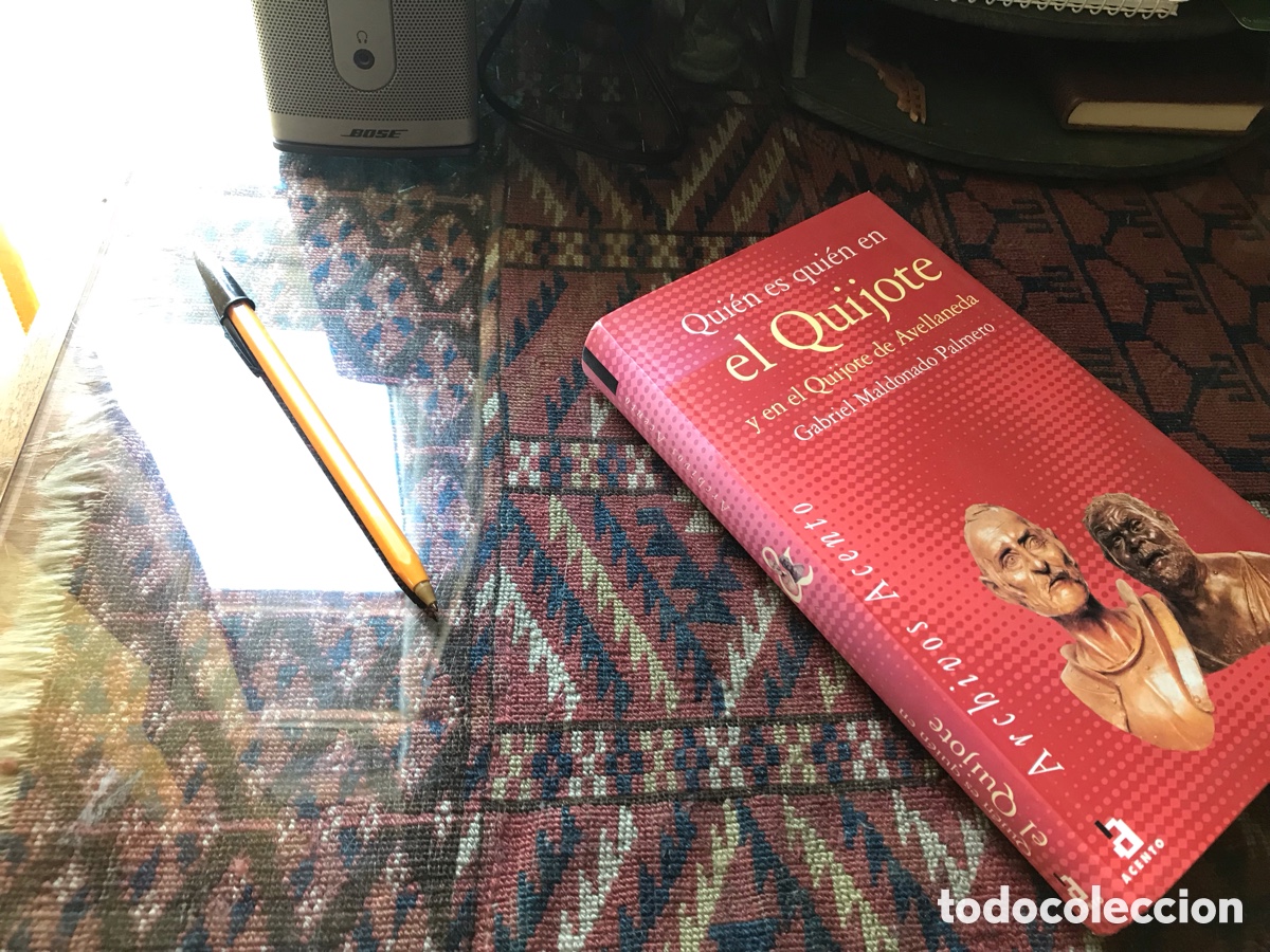 Libros de segunda mano: Quien es quien en el Quijote y en el Quijote de Avellaneda. Gabriel Maldonado Palomero