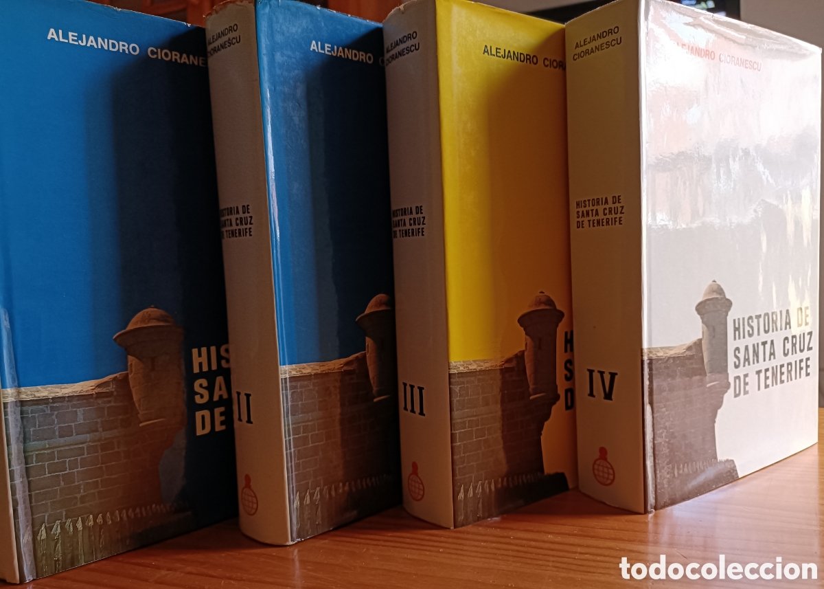 Libros de segunda mano: Historia de Santa Cruz de Tenerife. (4 vol.)