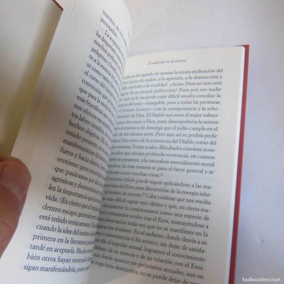 Libros de segunda mano: EL MALESTAR EN LA CULTURA - FREUD (FOLIO) ENSAYO - Foto 4