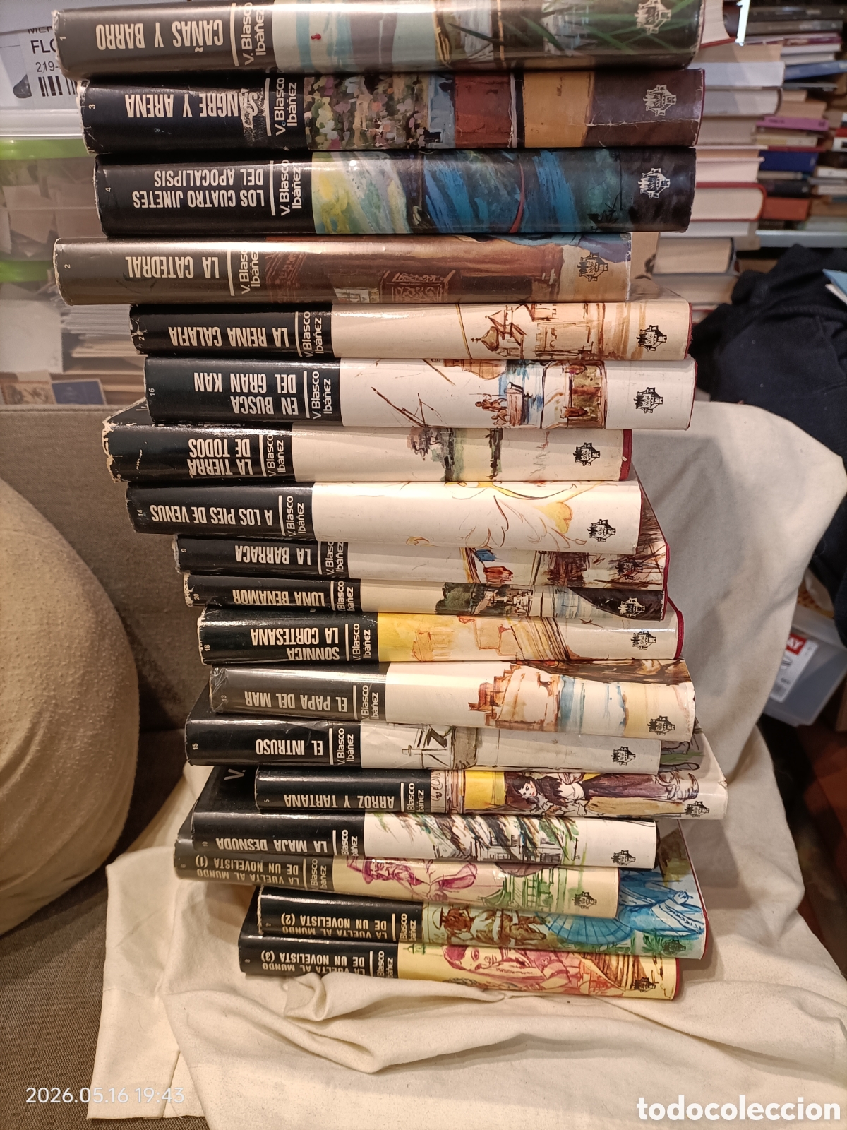 Libros de segunda mano: VICENTE BLASCO IBA&Ntilde;EZ 18 LIBROS, 15 PRIMERAS EDICIONES