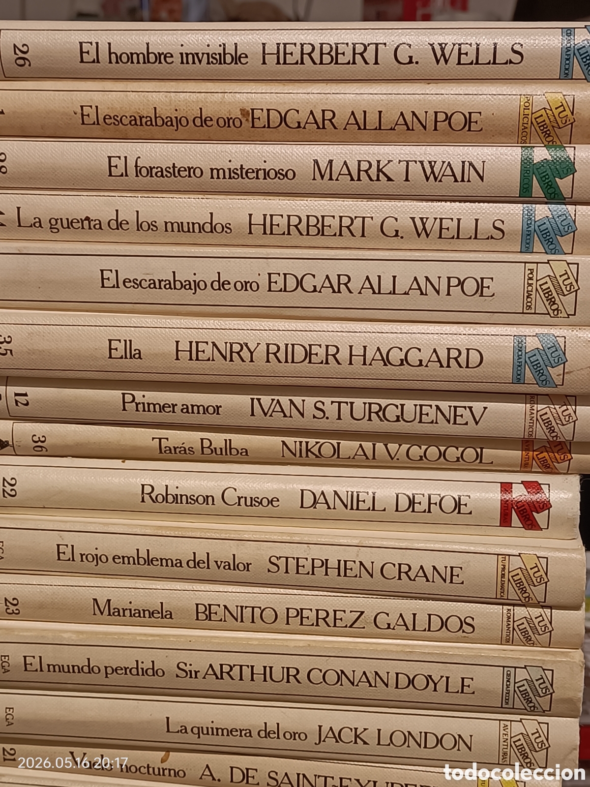 Libros de segunda mano: 31 LIBROS , TUS LIBROS EDICIONES GENERALES ANAYA