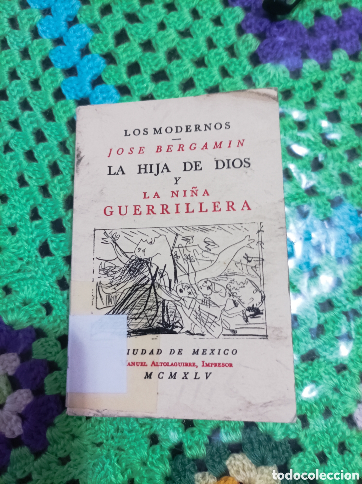 Libros de segunda mano: Libro facs&iacute;mil numerado La Hija de Dios ilu.Picasso
