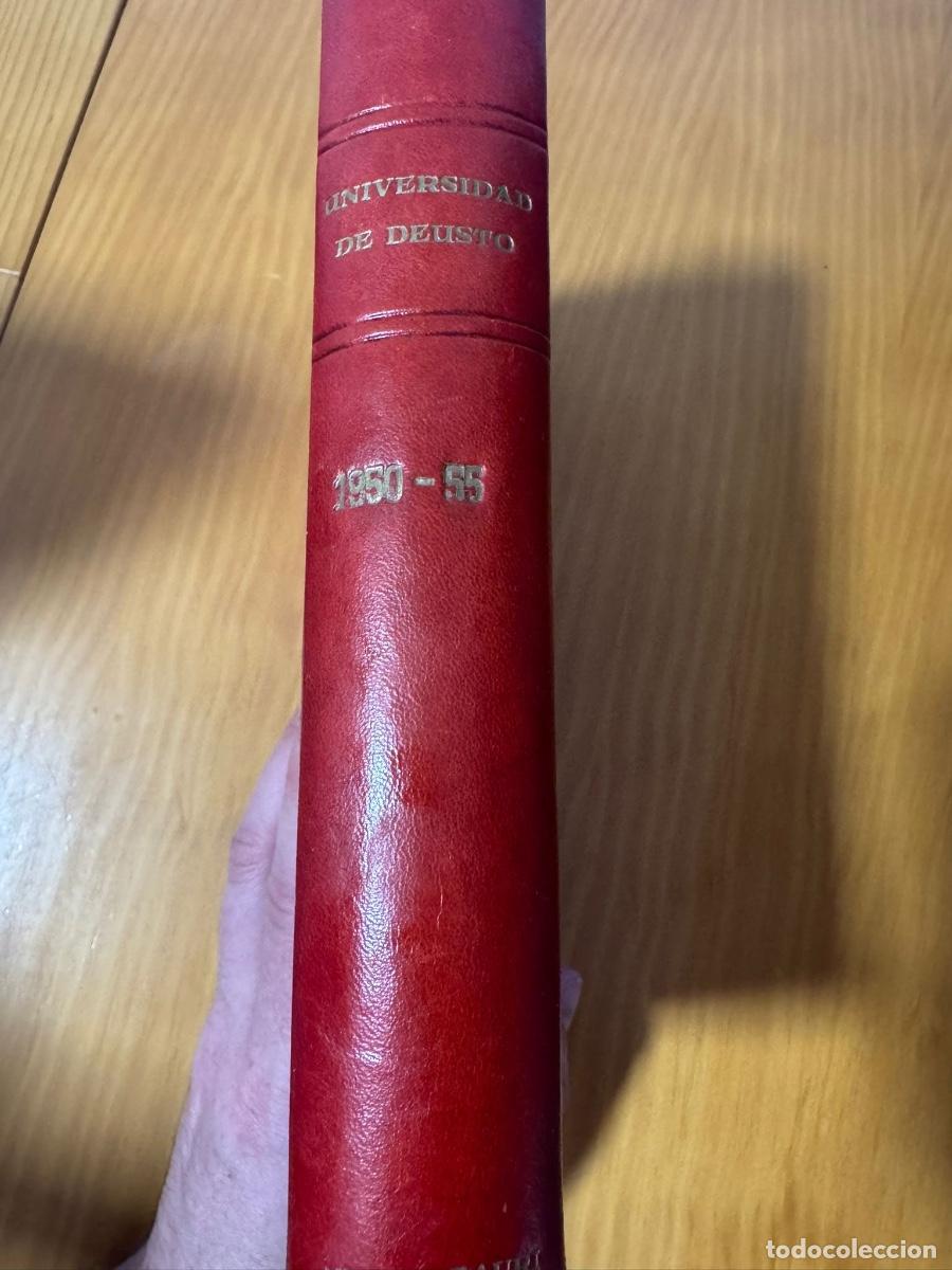 Libros de segunda mano: MEMORIA ESCOLAR UNIVERSIDAD DE DEUSTO 1950-55