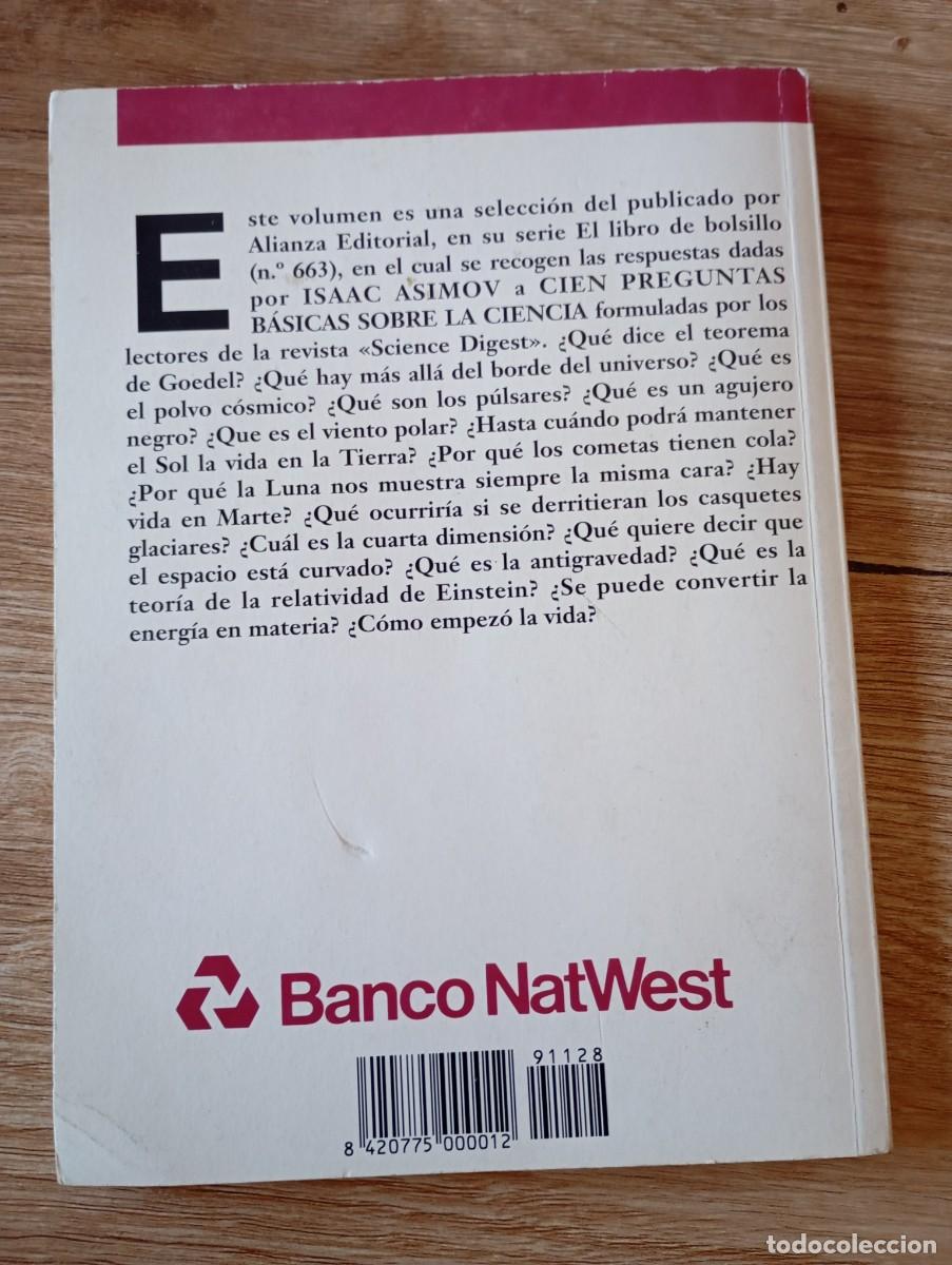 Libros de segunda mano: Preguntas b&aacute;sicas sobre la ciencia Isaac Asimov - Foto 2