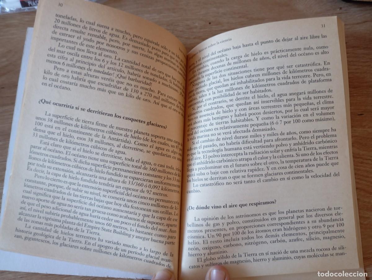 Libros de segunda mano: Preguntas b&aacute;sicas sobre la ciencia Isaac Asimov - Foto 3