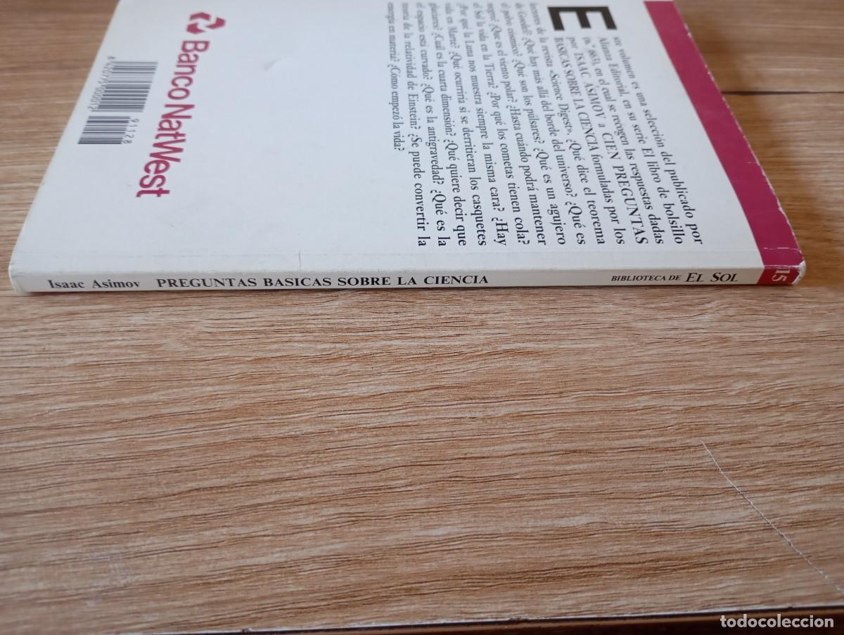 Libros de segunda mano: Preguntas b&aacute;sicas sobre la ciencia Isaac Asimov - Foto 4