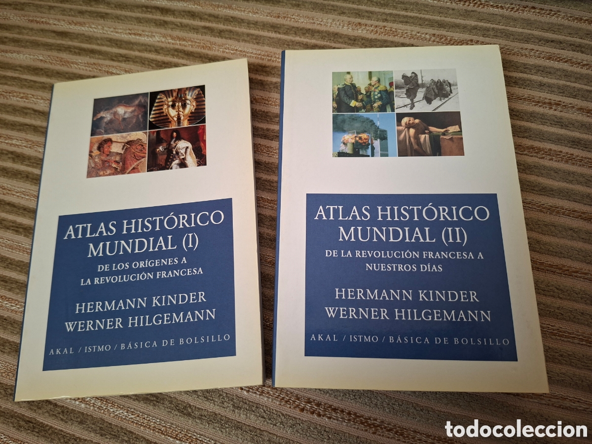 Libros de segunda mano: ATLAS HISTORICO MUNDIAL, vol.I y II (AKAL/ISTMO)