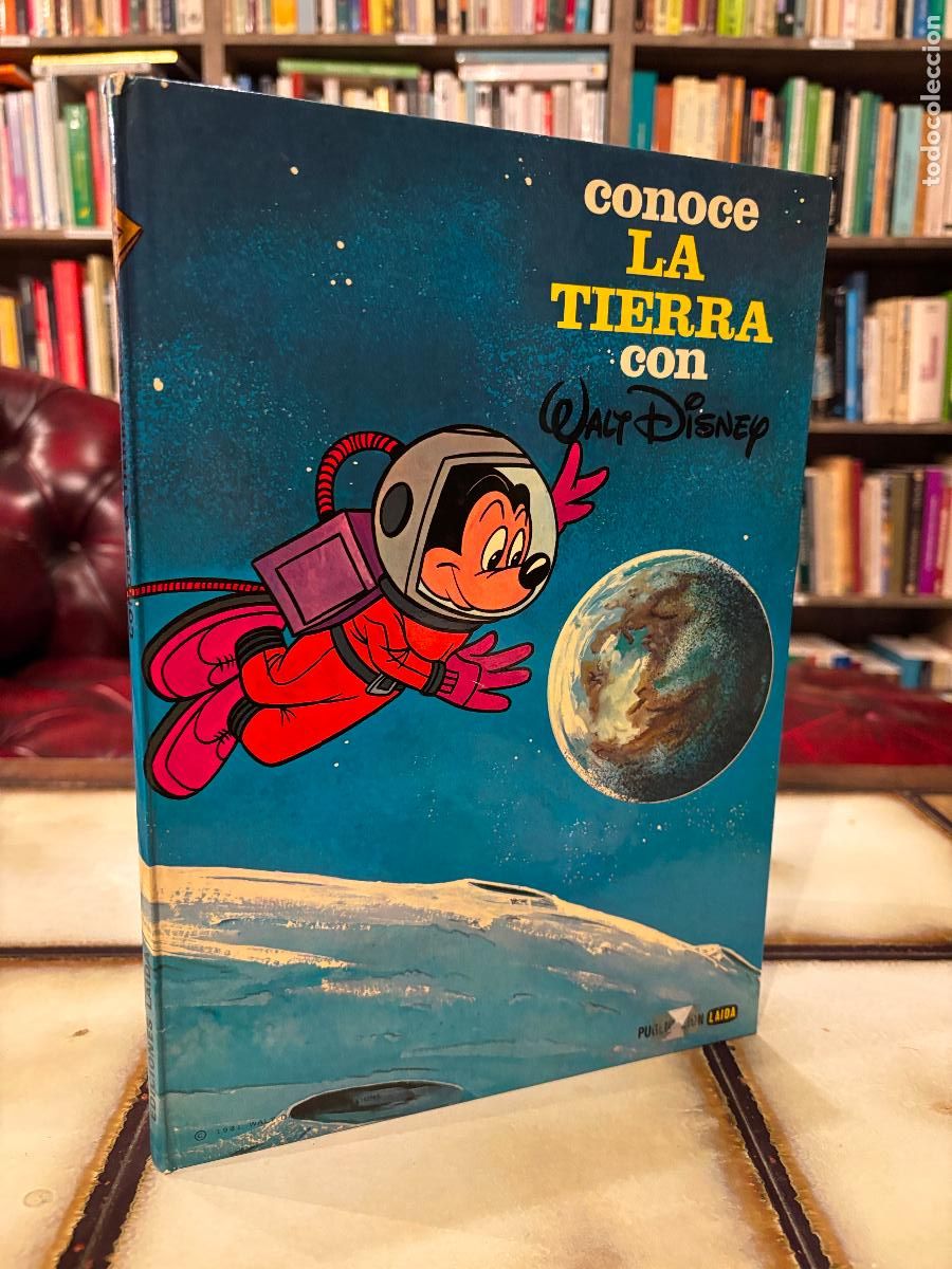 Libros de segunda mano: Conoce la tierra con Walt Disney