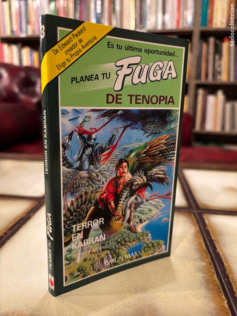 Libros de segunda mano: Terror en Kabran. Planea tu fuga de Tenopia.Richard Brightfield. Timun Mas. PEDIDO M&Iacute;NIMO 5&euro;