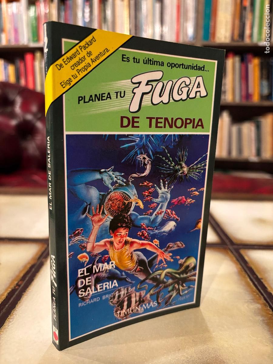 Libros de segunda mano: El mar de Saleria. Planea tu fuga de Tenopia.Richard Brightfield. Timun Mas. PEDIDO M&Iacute;NIMO 5&euro;