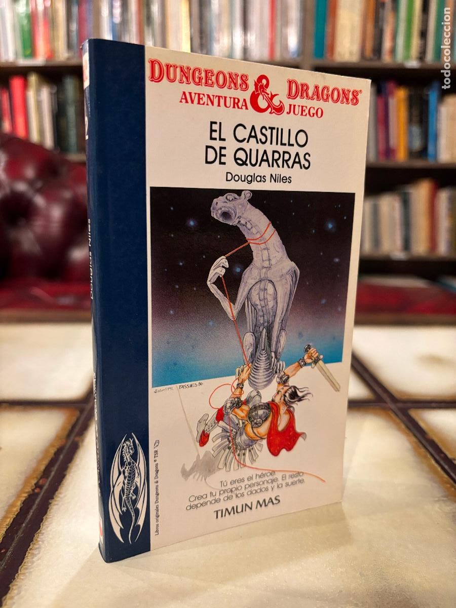 Libros de segunda mano: El castillo de Quarras. Dungeons & Dragons. Douglas Niles. Timun Mas.