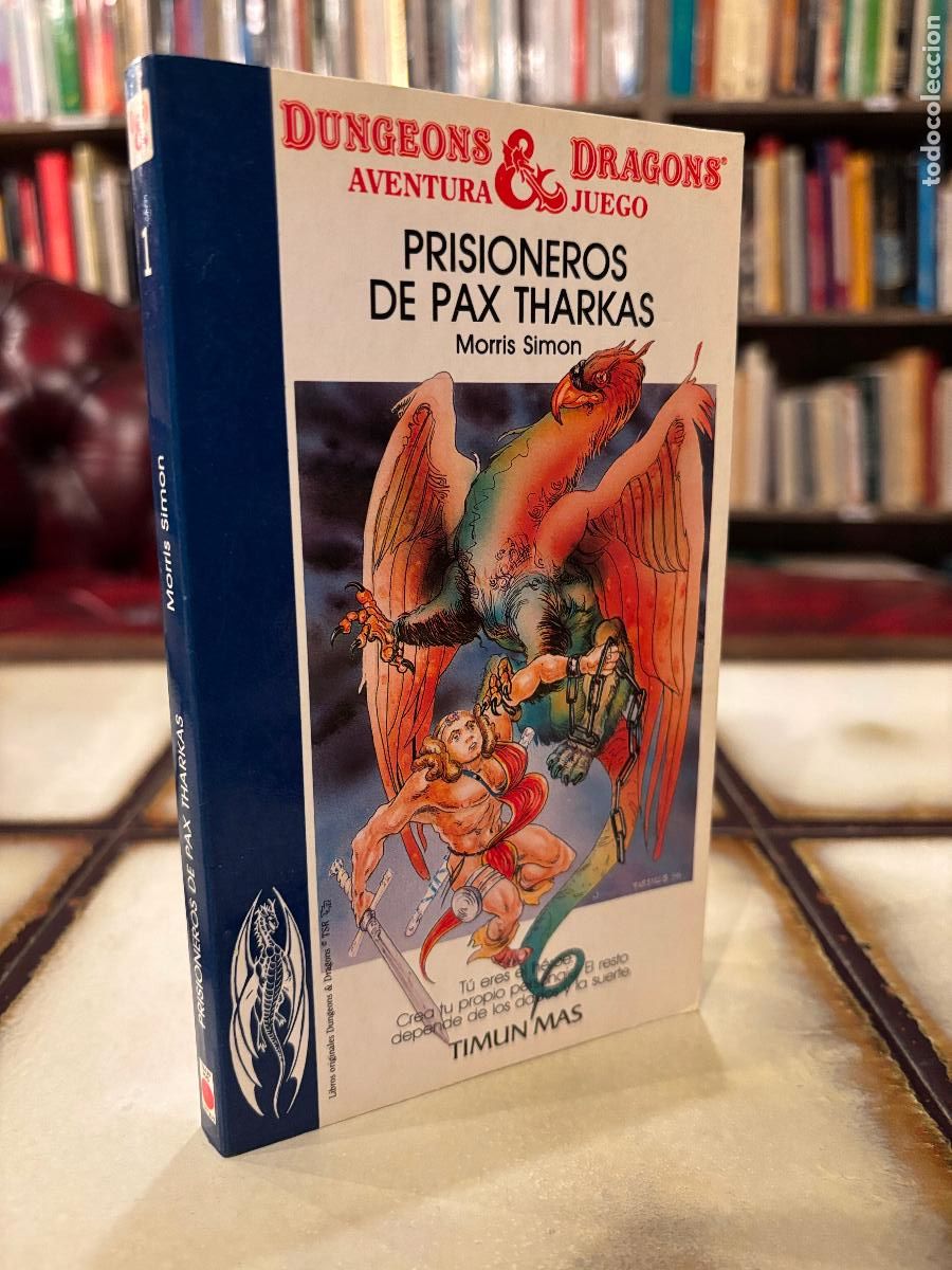 Libros de segunda mano: Prisioneros de Pax Tharkas. Morris Simon. Dungeons & Dragons. Timun Mas.