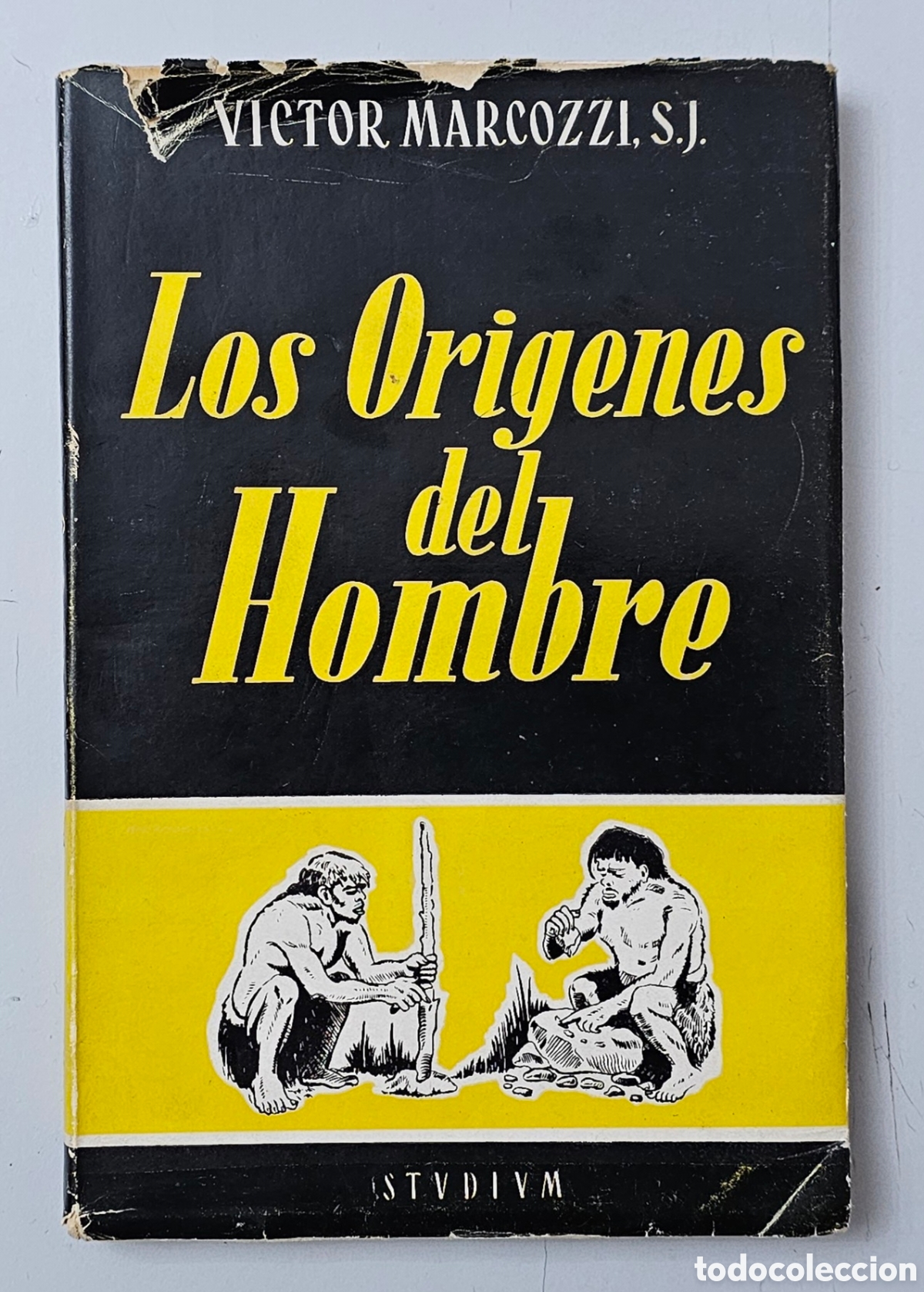 Libros de segunda mano: LIBRO LOS ORIGENES DEL HOMBRE (Espa&ntilde;a - Stvdivm - 1958) MUY RARO INTONSO ED. INTONSA
