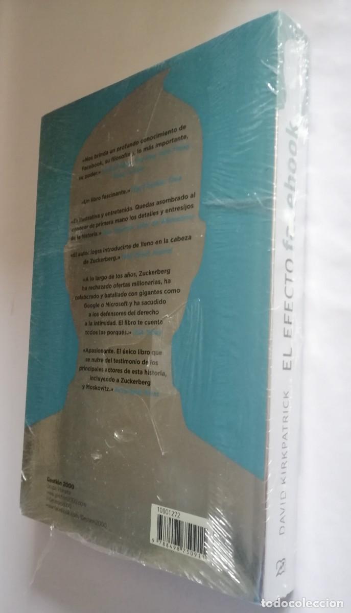 Libros de segunda mano: EL EFECTO FACEBOOK, David Kirkpatrick - Foto 4