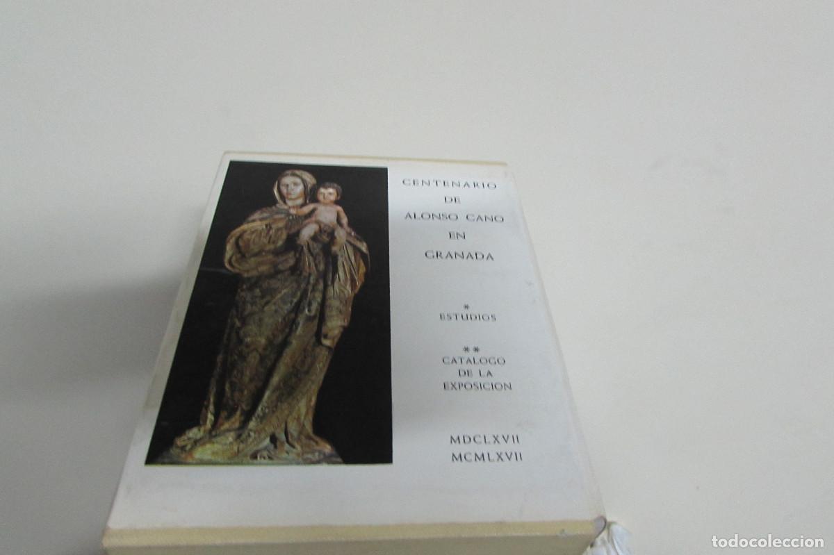 Libros de segunda mano: CENTENARIO DE ALONSO CANO EN GRANADA 2 TOMOS