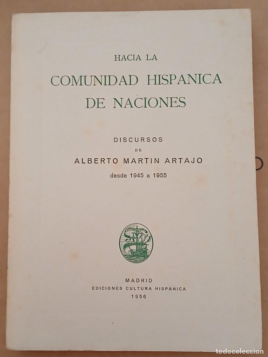 Libros de segunda mano: Hacia la comunidad hisp&aacute;nica de naciones