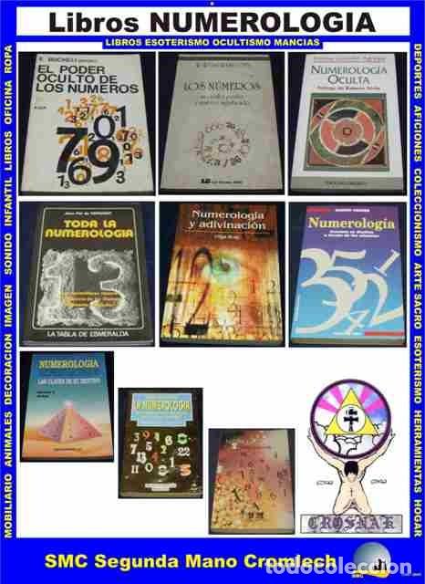 Libros de segunda mano: 9 Libros de NUMEROLOGIA de CROSNAK