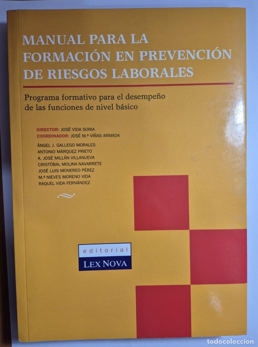 Libros de segunda mano: Manual de Formaci&oacute;n en Prevenci&oacute;n Riesgos Laborales de nivel b&aacute;sico