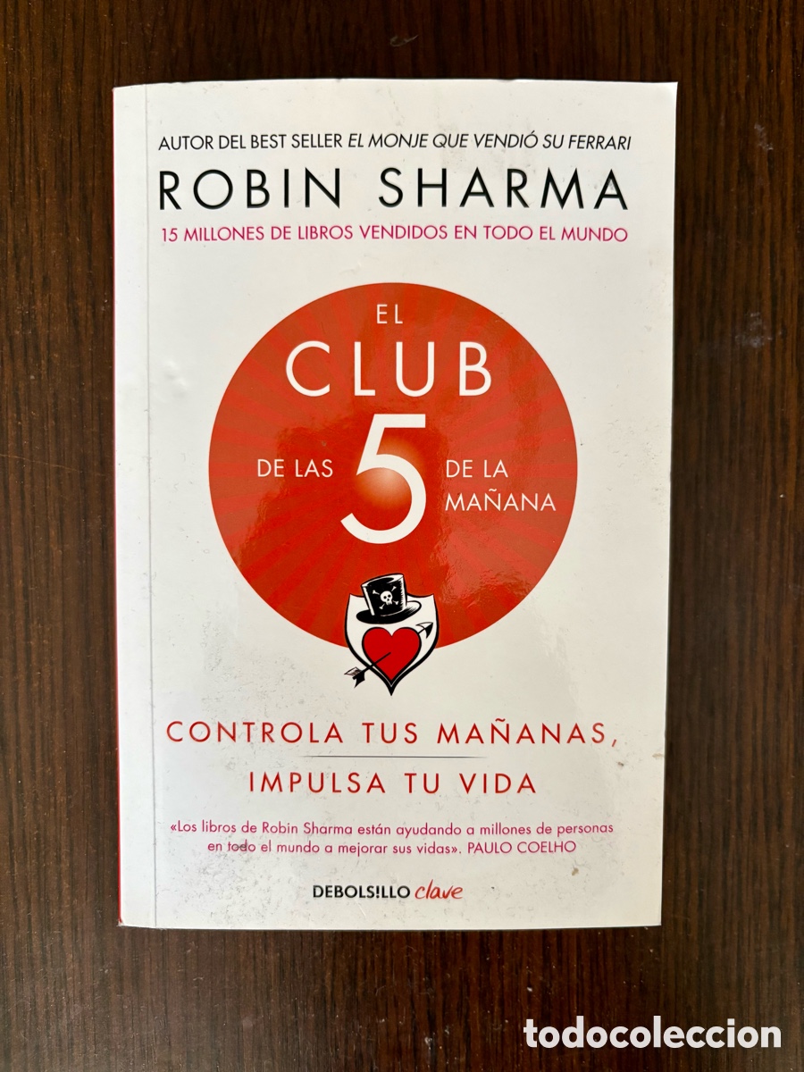 Libros de segunda mano: El club de las 5 de la ma&ntilde;ana + Robin Sharma