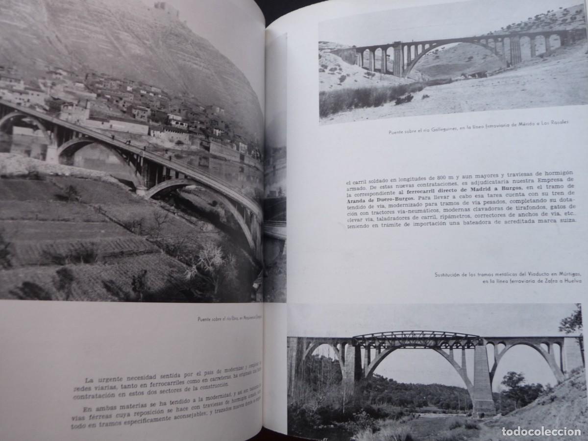Libros de segunda mano: DRAGADOS Y CONSTRUCCIONES 1941-1956 - Foto 15