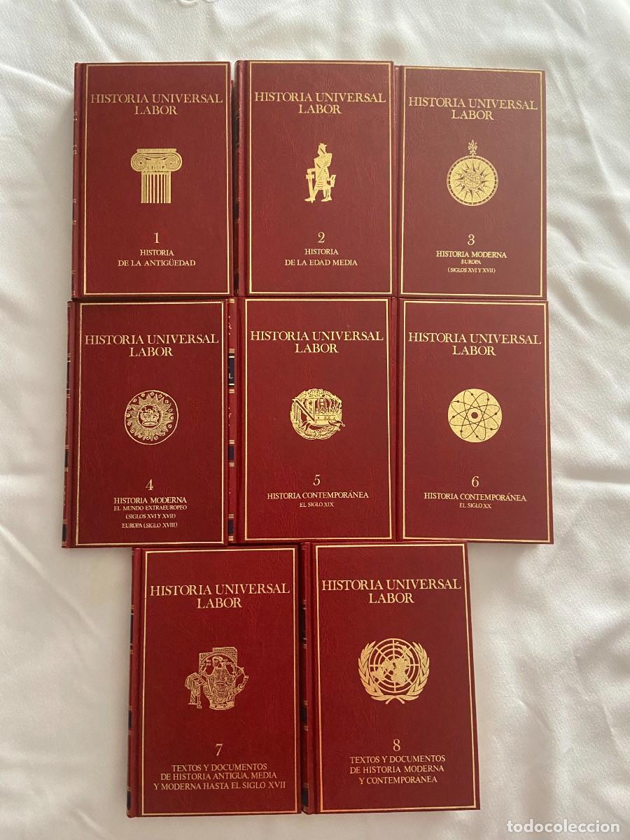 Libros de segunda mano: Historia Universal, Editorial Labor (8 tomos) - Foto 1