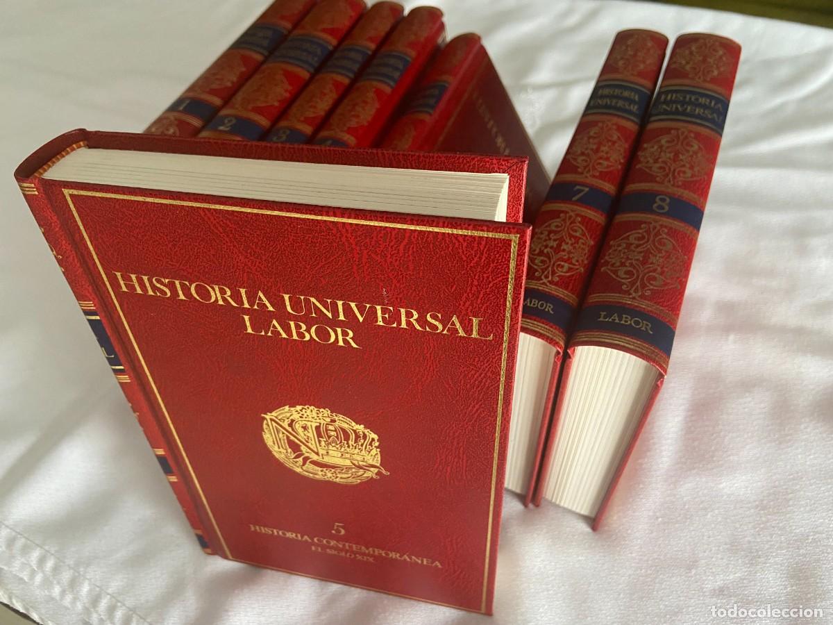 Libros de segunda mano: Historia Universal, Editorial Labor (8 tomos) - Foto 3