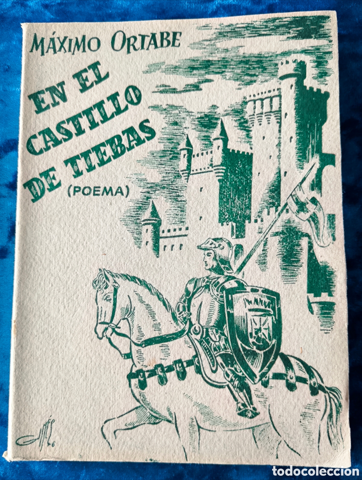 Libros de segunda mano: LIBRO DE CASTILLO DE TIEBAS NAVARRA 1946
