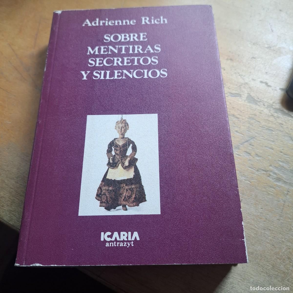 Libros de segunda mano: SOBRE MENTIRAS SECRETOS Y SILENCIOS RICH ADRIENNE GASTOS DE ENVIO GRATIS