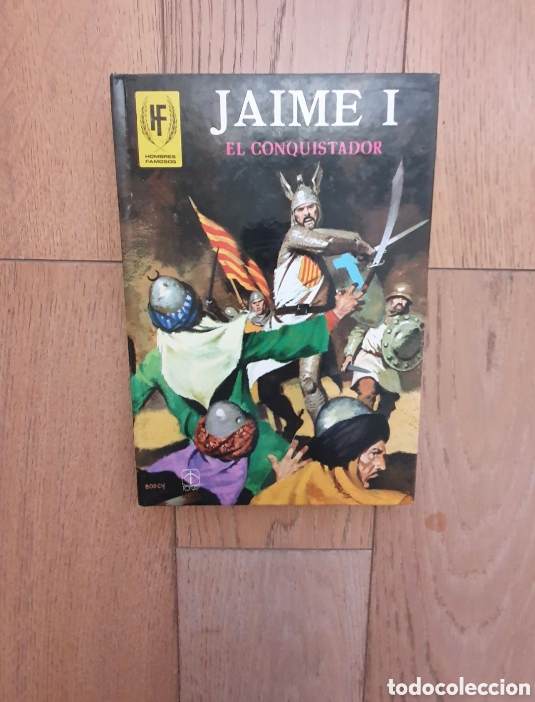 Libros de segunda mano: Libro: Jaime I El Conquistador (Hombres Famosos)