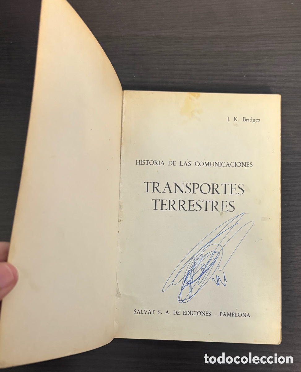 Libros de segunda mano: LIBRO HISTORIA DE LAS COMUNICACIONES: TRANSPORTES TERRESTRES. 1969 - Foto 3