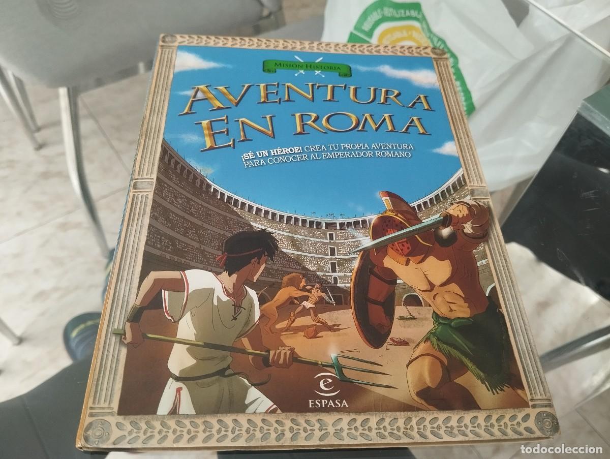 Libros de segunda mano: Aventura en Roma. Misi&oacute;n historia. Crea tu propia aventura Espasa 1 edici&oacute;n 2015 / Unico en tc!!!