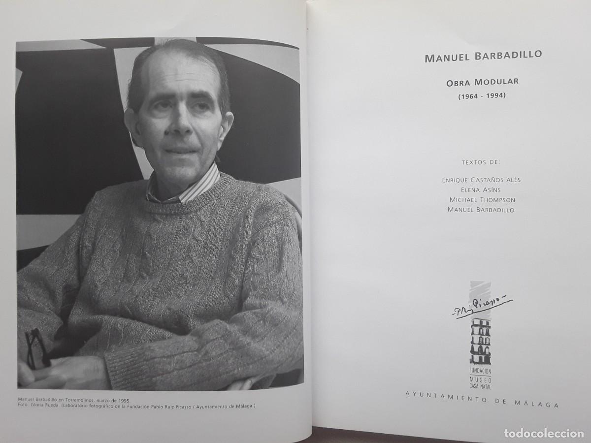 Libros de segunda mano: MANUEL BARBADILLO. OBRA MODULAR. - Foto 8