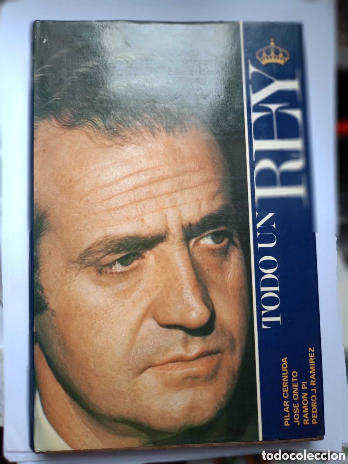 Libros de segunda mano: TODO UN REY - PILAR CERNUDA, JOS&Eacute; ONETO, RAM&Oacute;N PI Y PEDRO J. RAMIREZ 1981