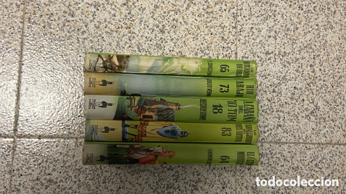 Libros de segunda mano: Lote 5 Libros Antiguos - Colecci&oacute;n Juvenil Cadete (Toray, A&ntilde;os 50/60)