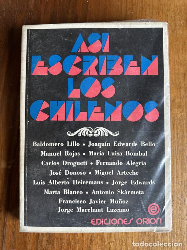 Libros de segunda mano: Asi escriben los chilenos - -