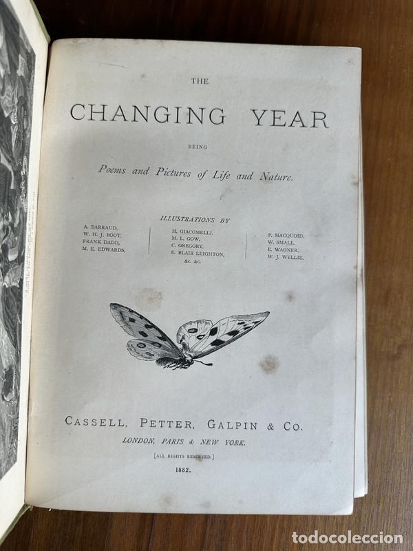 Libros de segunda mano: The Changing Year - Longfellow Weatherly Waller Goddard Wordsworth et al.