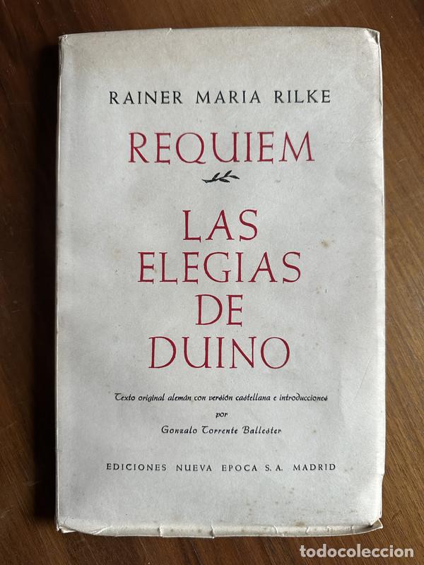 Libros de segunda mano: Requiem / Las Elegias de Duino - Rilke Rainer Maria