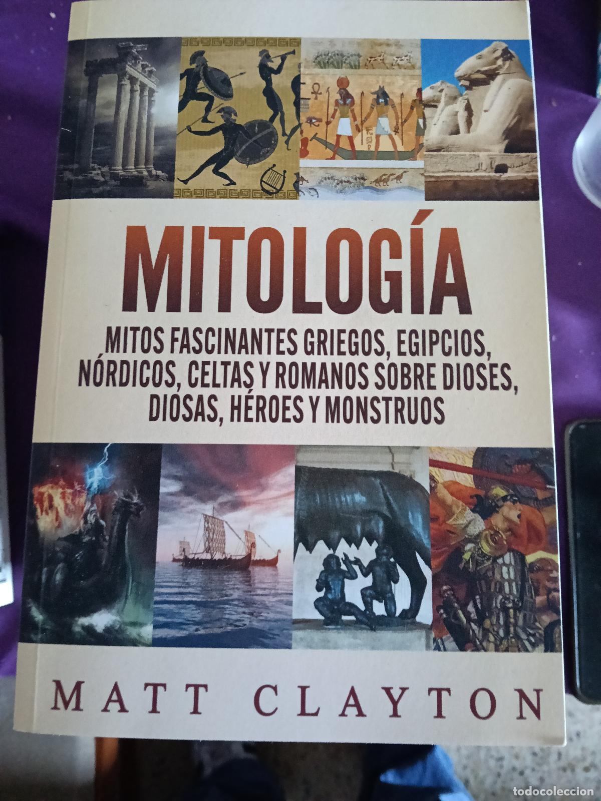 Libros de segunda mano: MITOLOGIA MATT CLAYTON