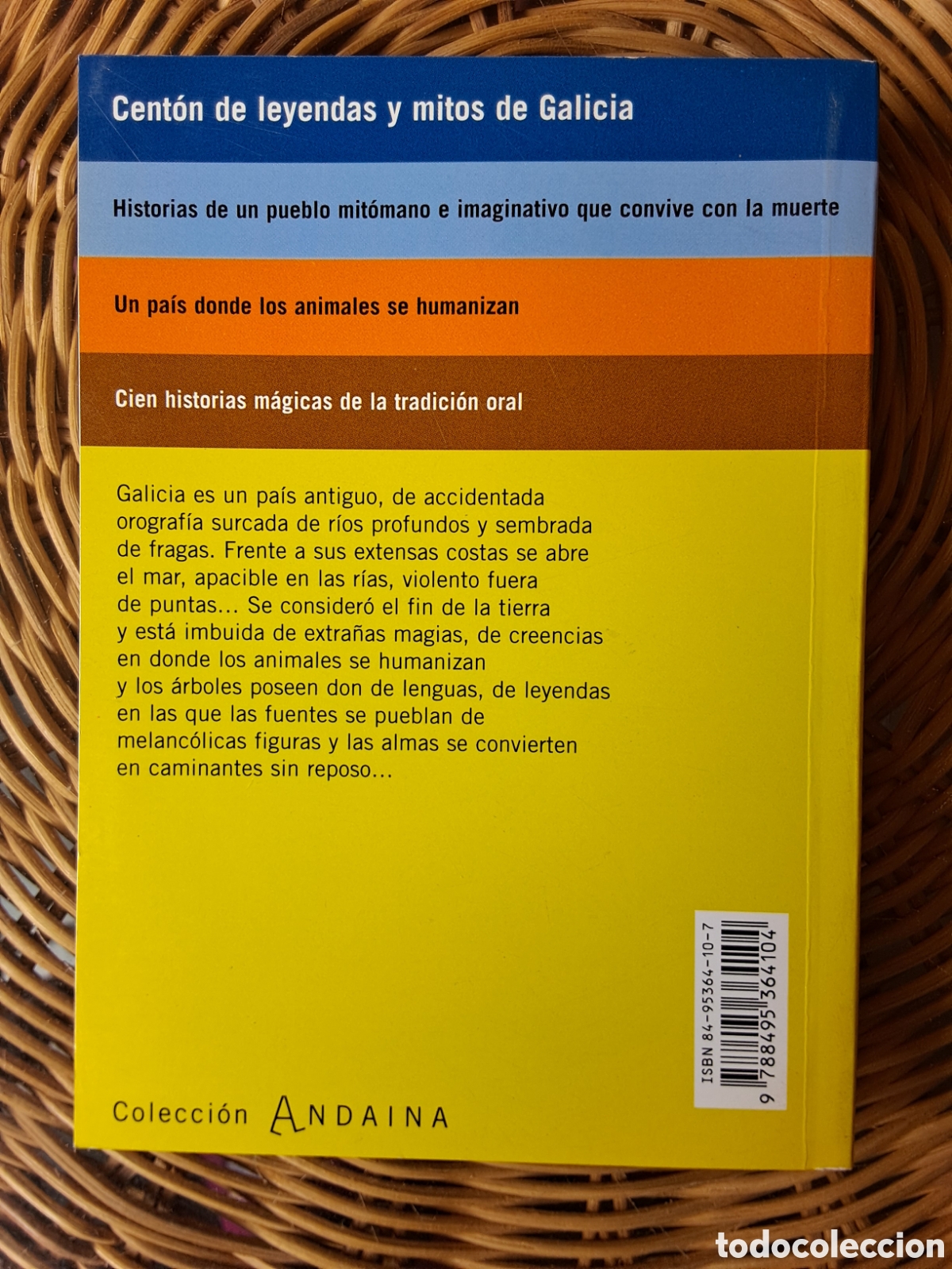 Libros de segunda mano: Francisco Pablos:&rdquo;Centenario de leyendas y mitos de Galicia.&rdquo; - Foto 2