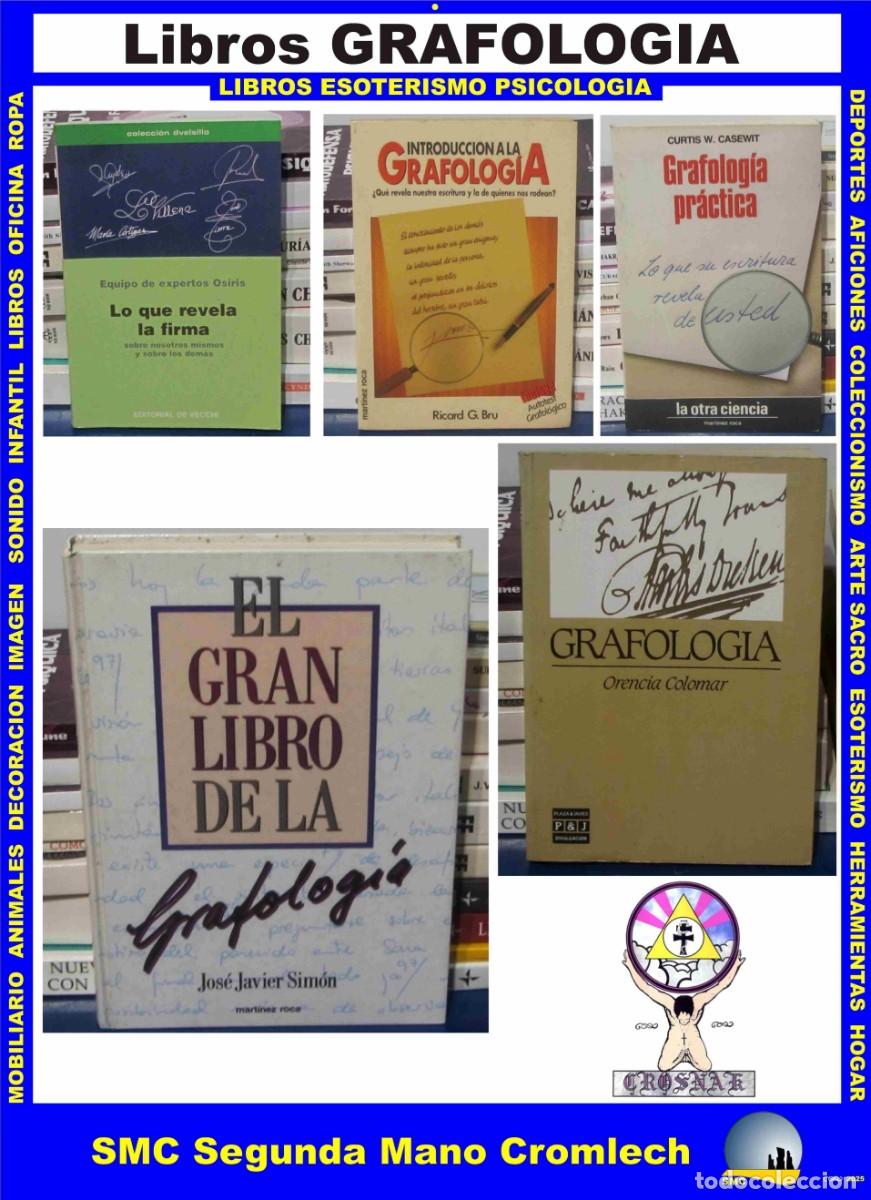 Livres d'occasion: 5 Libros de GRAFOLOGIA