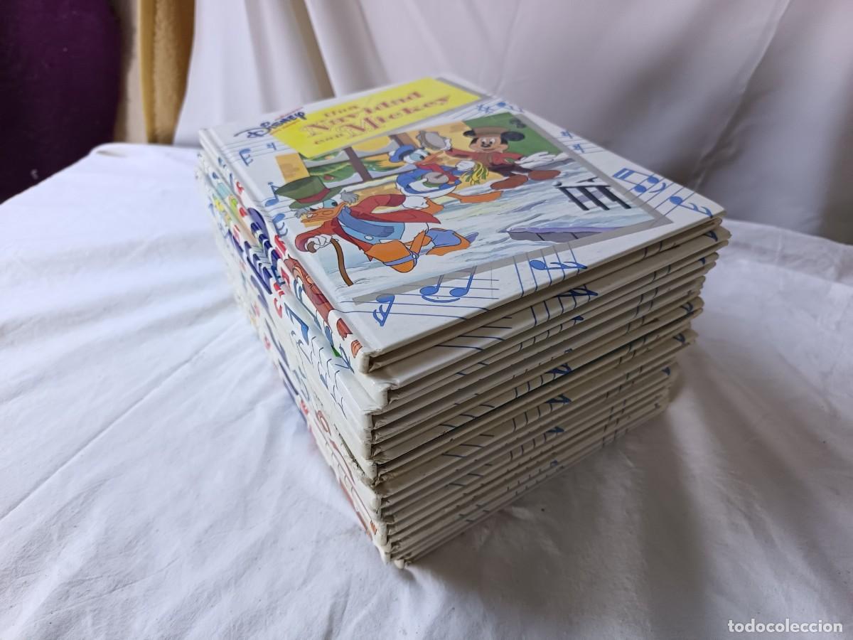 Libros de segunda mano: Lote con 14 libros de Disney, colecci&oacute;n audiolibros para siempre, 1994, Madrid