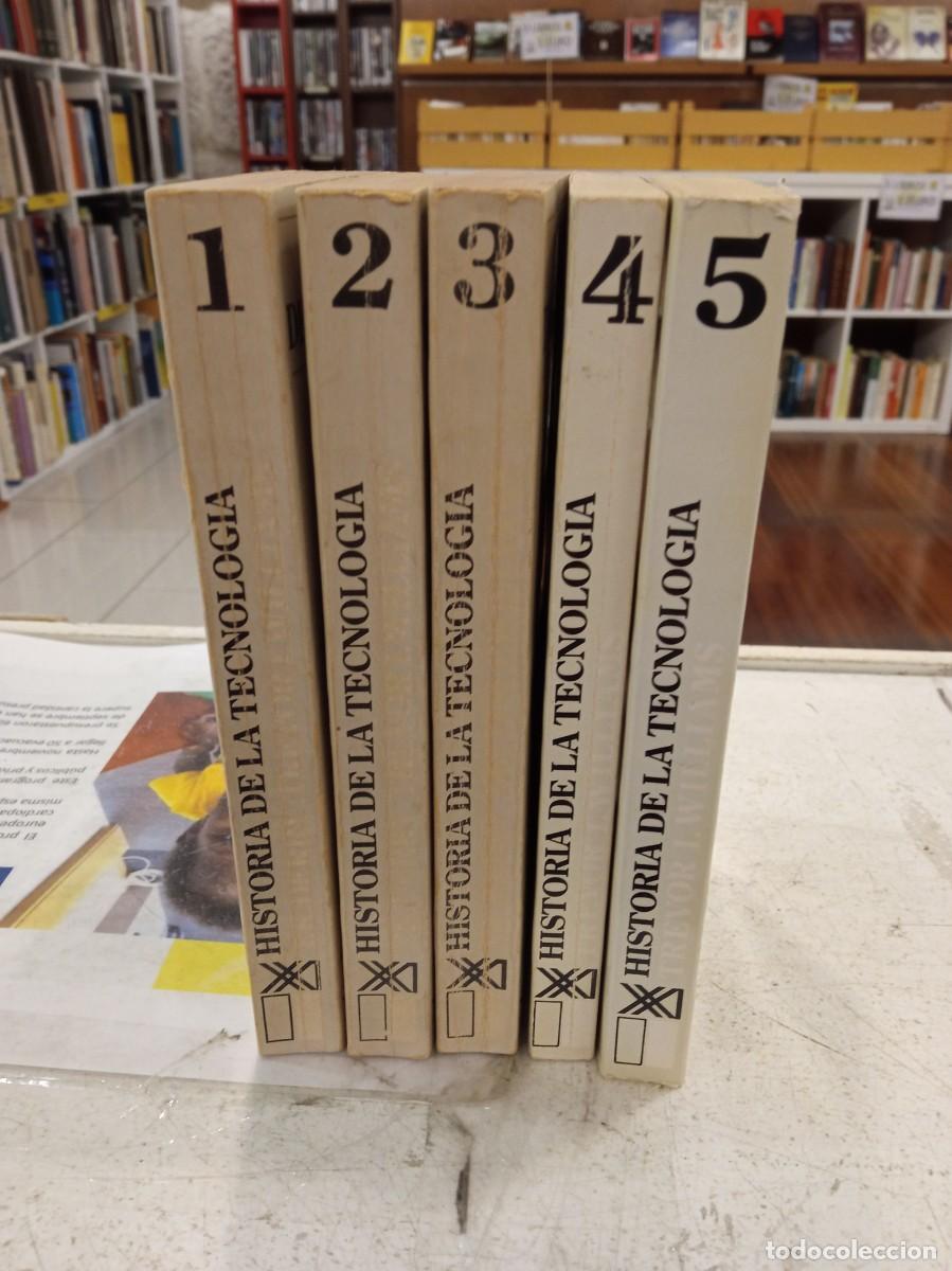 Gebrauchte B&uuml;cher: HISTORIA DE LA TECNOLOG&Iacute;A - DERRY & WILLIAMS - ED. SIGLO XXI - SIGLO VEINTIUNO - 5 TOMOS - COMPLETA